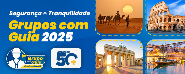 Grupo com Guia - Julho